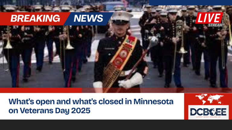 What's open and what's closed in Minnesota on Veterans Day 2025