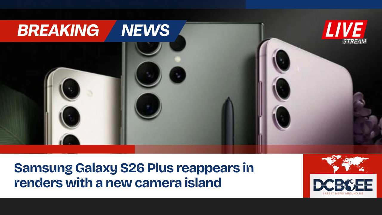 Samsung Galaxy S26 Plus reappears in renders with a new camera island