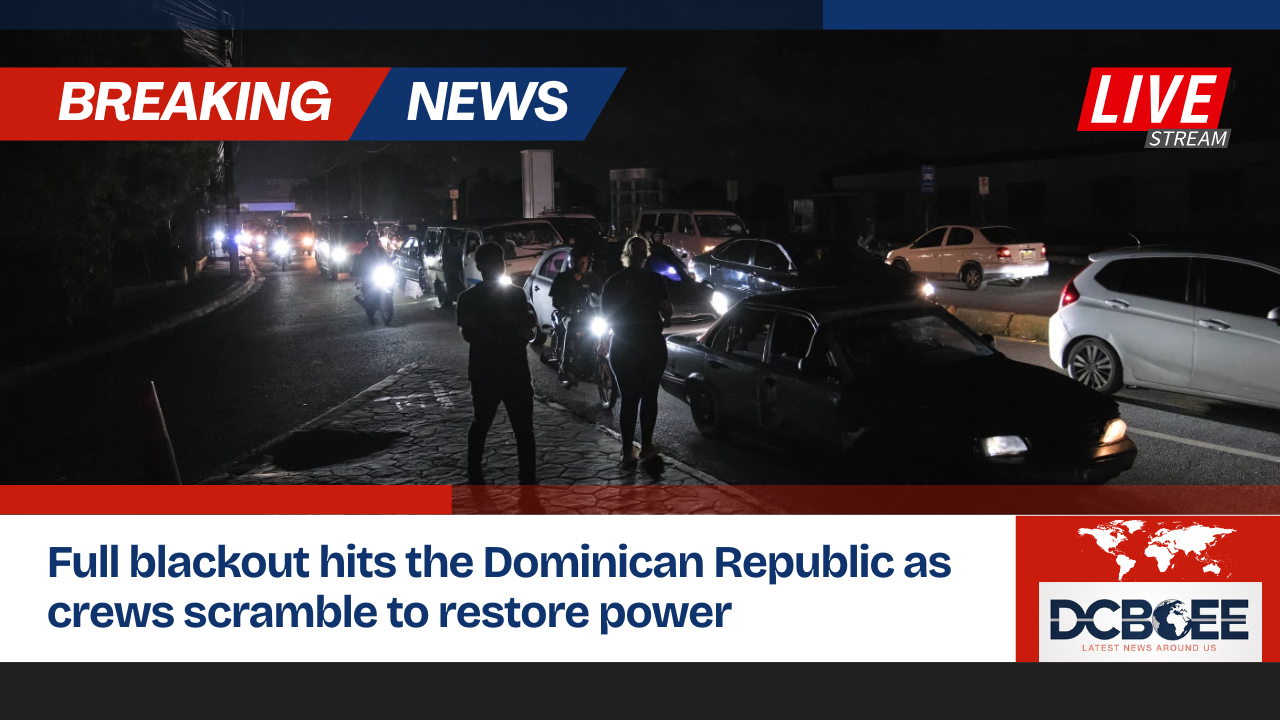 Full blackout hits the Dominican Republic as crews scramble to restore power