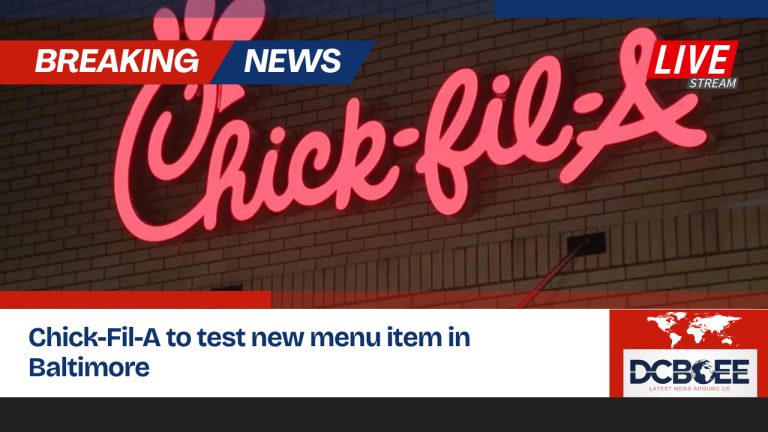 Chick-Fil-A to test new menu item in Baltimore
