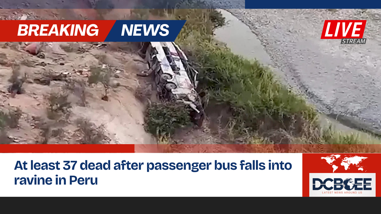 At least 37 dead after passenger bus falls into ravine in Peru