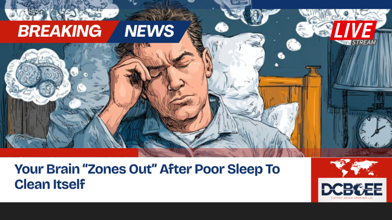 Your Brain “Zones Out” After Poor Sleep To Clean Itself