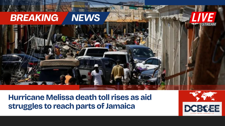 Hurricane Melissa death toll rises as aid struggles to reach parts of Jamaica