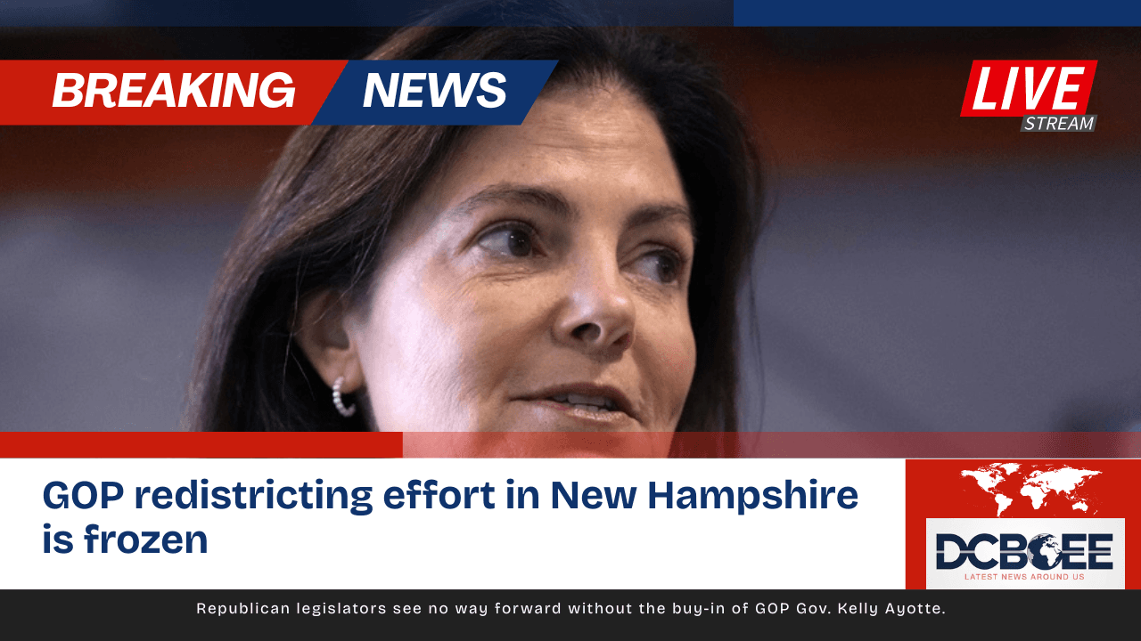GOP redistricting effort in New Hampshire is frozen