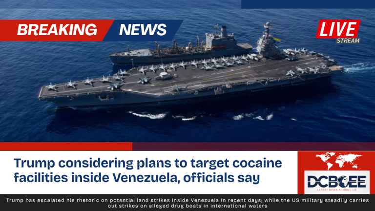 Trump considering plans to target cocaine facilities inside Venezuela, officials say