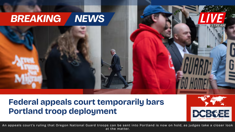 Federal appeals court temporarily bars Portland troop deployment