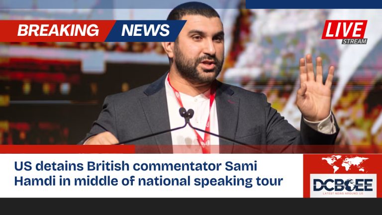 US detains British commentator Sami Hamdi in middle of national speaking tour