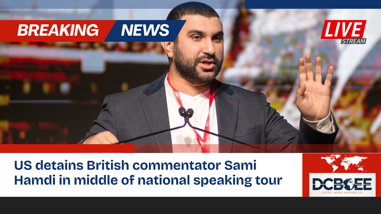 US detains British commentator Sami Hamdi in middle of national speaking tour