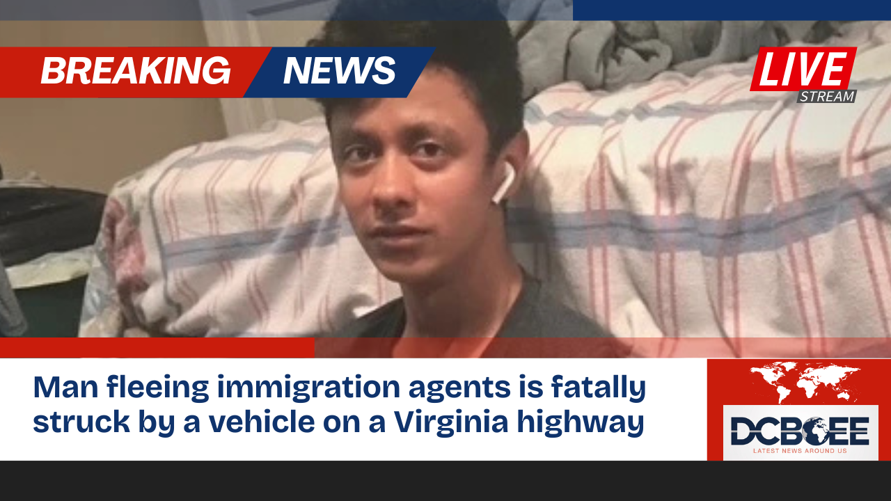 Man fleeing immigration agents is fatally struck by a vehicle on a Virginia highway