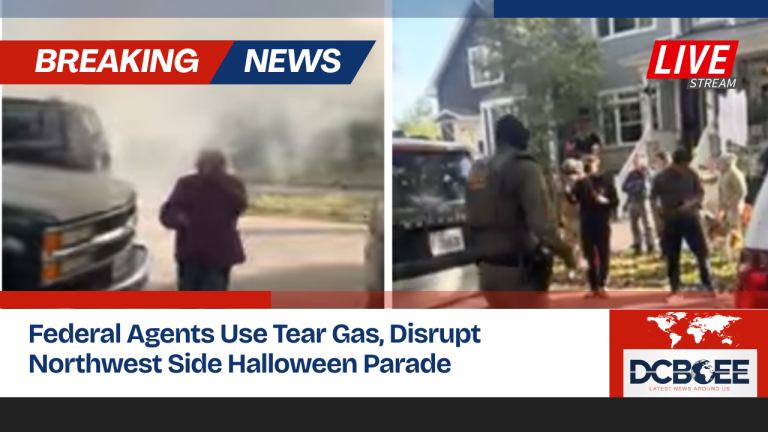 Federal Agents Use Tear Gas, Disrupt Northwest Side Halloween Parade