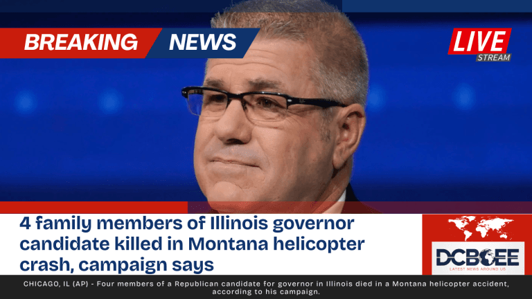 4 family members of Illinois governor candidate killed in Montana helicopter crash, campaign says