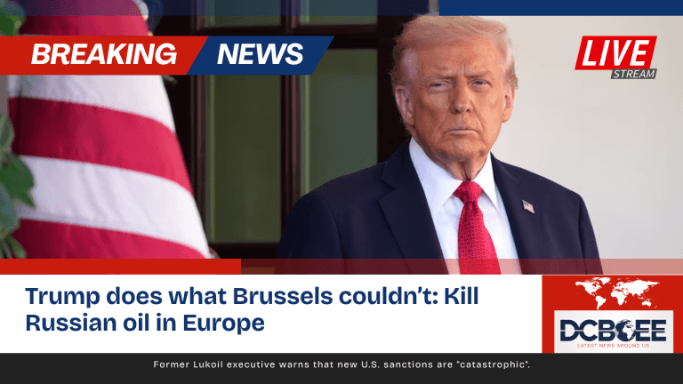 Trump does what Brussels couldn’t: Kill Russian oil in Europe