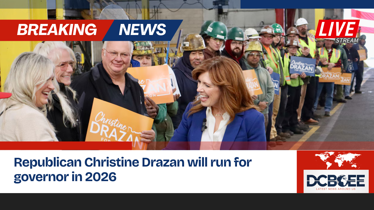 Republican Christine Drazan will run for governor in 2026
