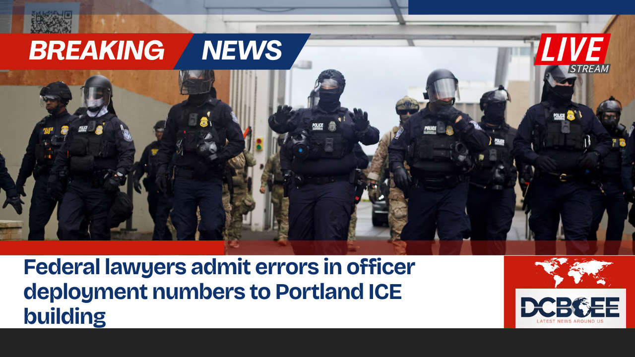 Federal lawyers admit errors in officer deployment numbers to Portland ICE building