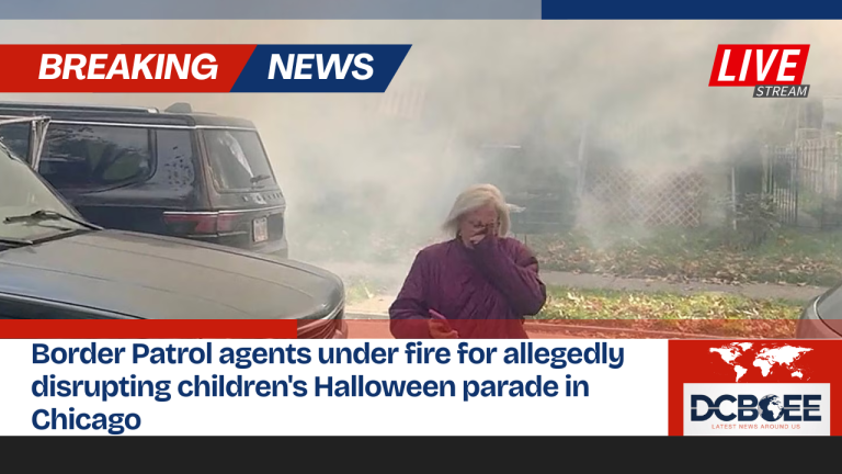 Border Patrol agents under fire for allegedly disrupting children's Halloween parade in Chicago