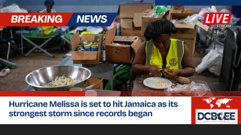 Hurricane Melissa is set to hit Jamaica as its strongest storm since records began