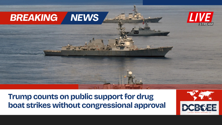 Trump counts on public support for drug boat strikes without congressional approval