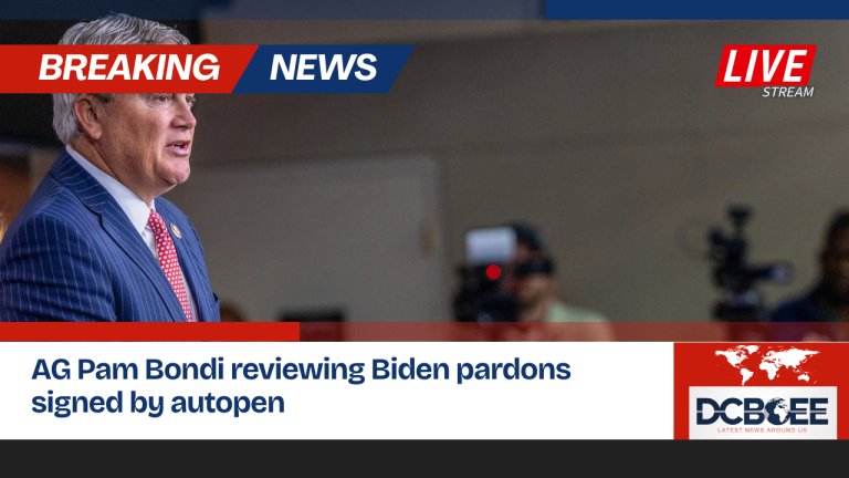 AG Pam Bondi reviewing Biden pardons signed by autopen