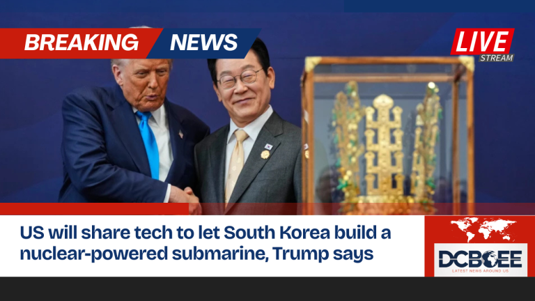 US will share tech to let South Korea build a nuclear-powered submarine, Trump says