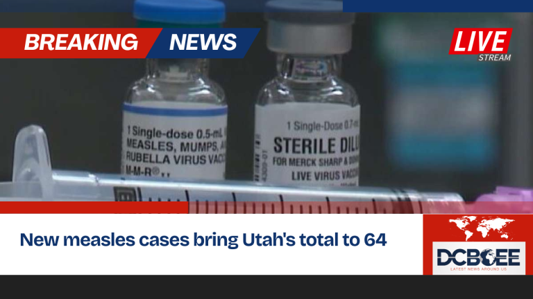 New measles cases bring Utah's total to 64