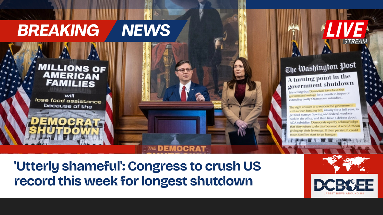 'Utterly shameful': Congress to crush US record this week for longest shutdown