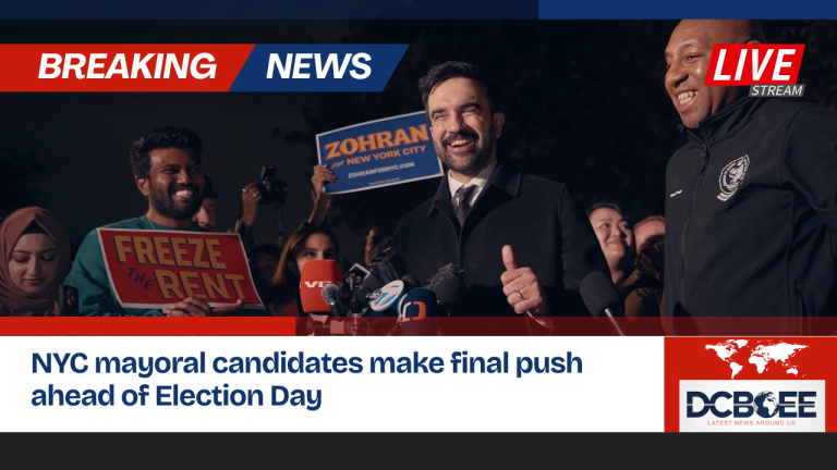 NYC mayoral candidates make final push ahead of Election Day