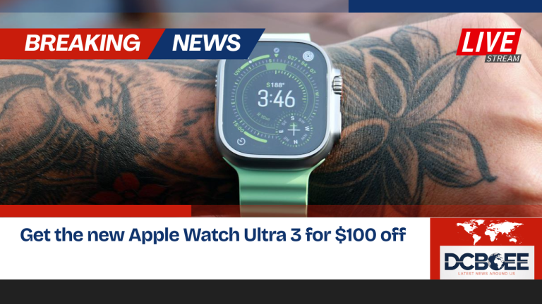 Get the new Apple Watch Ultra 3 for $100 off