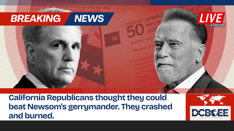 California Republicans thought they could beat Newsom's gerrymander. They crashed and burned.