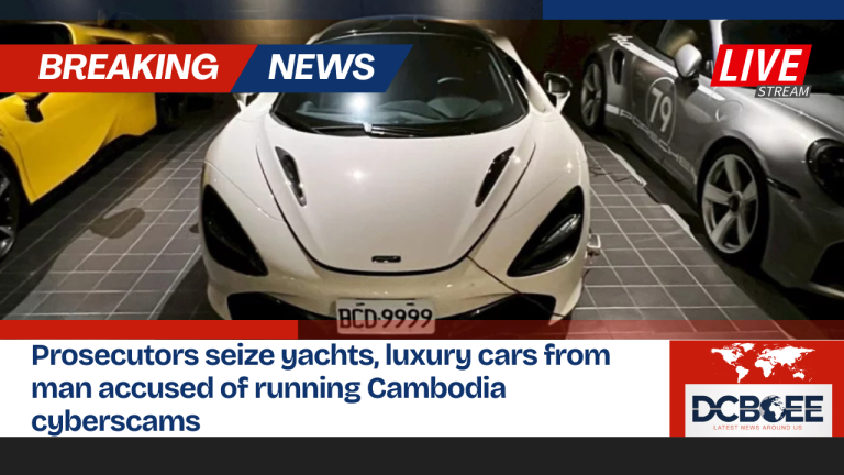 Prosecutors seize yachts, luxury cars from man accused of running Cambodia cyberscams