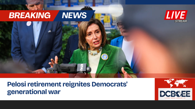 Pelosi retirement reignites Democrats' generational war