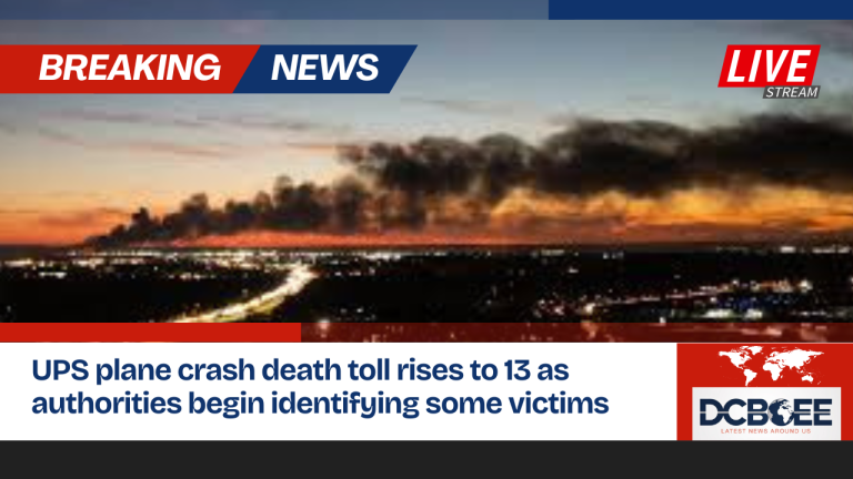 UPS plane crash death toll rises to 13 as authorities begin identifying some victims