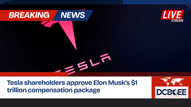 Tesla shareholders approve Elon Musk's $1 trillion compensation package