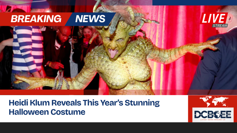 Heidi Klum Reveals This Year’s Stunning Halloween Costume