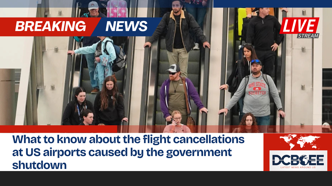 What to know about the flight cancellations at US airports caused by the government shutdown